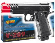 PISTOLA AIR SOFT V-209 CAL. 6mm.
Codice: 209 PISTOLA AIR SOFT V-209 CAL. 6mm.
Codice: 209